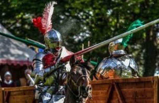 Thrill of the joust at Lincoln Castle EMN-170717-103708001