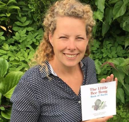 Judith Jenkinson with her new book.