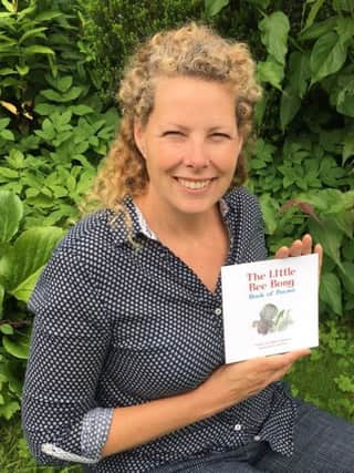 Judith Jenkinson with her new book.