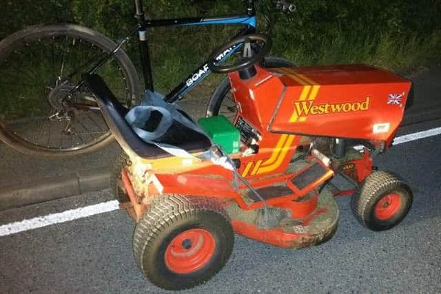 The stolen lawnmower - is it yours?