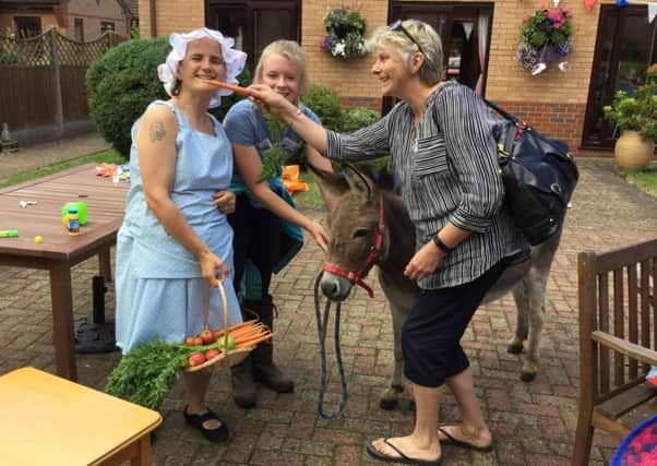 Tanglewood Care Home in Horncastle recently held a beach day.