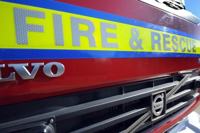 Fire services were called to the scene EMN-170718-090729001