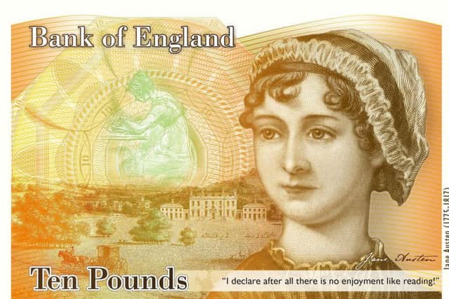 A concept image of the new £10 note