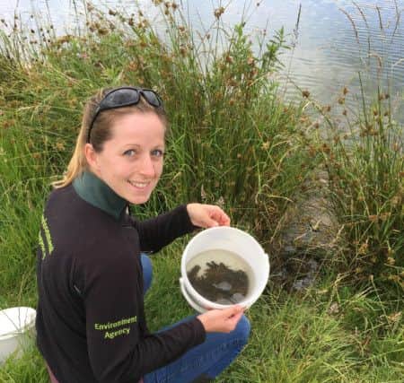 Environment Agency officer.