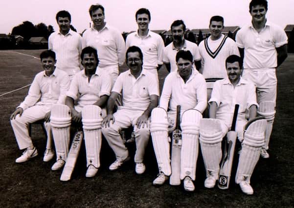The Fulbeck cricket side from 1992. EMN-170720-123224001