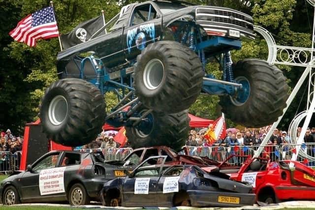 There will be monster trucks in action in the main ring at this year's Heckington Show. PHOTO: Tim Williams EMN-170724-122737001