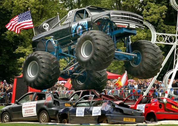There will be monster trucks in action in the main ring at this year's Heckington Show. PHOTO: Tim Williams EMN-170724-122737001