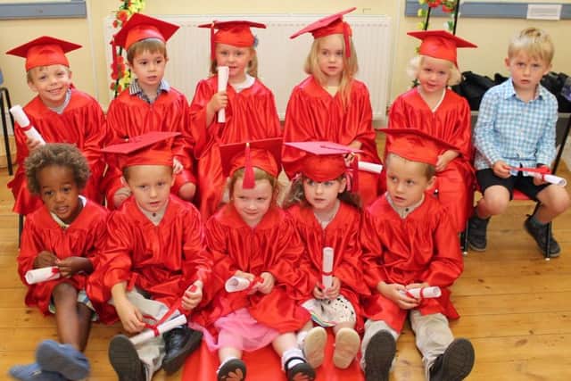 Donington on Bain Pre-School's 'graduation' event