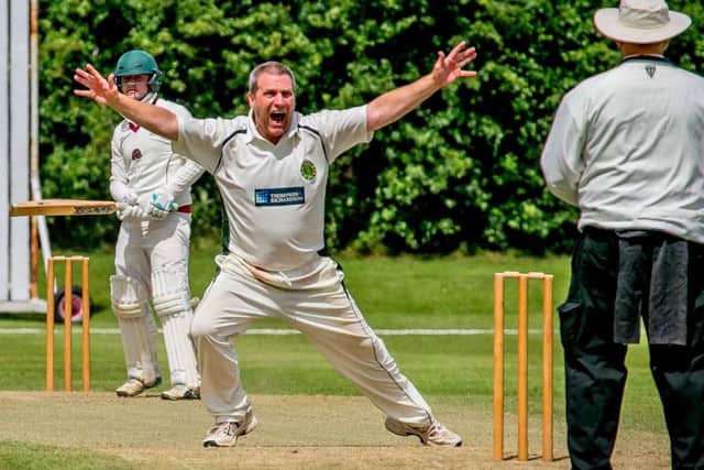 Paul Martins resistance is ended by four-wicket Boston bowler Paul Deans EMN-170724-112030002