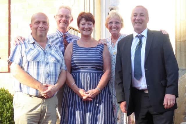 Lady Captains Weekend Mixed winners - Robert Wilson, SteveBlackburn, Andrea Smaggasgale, Mabel Blackburn, Paul Marsden EMN-170724-102656002