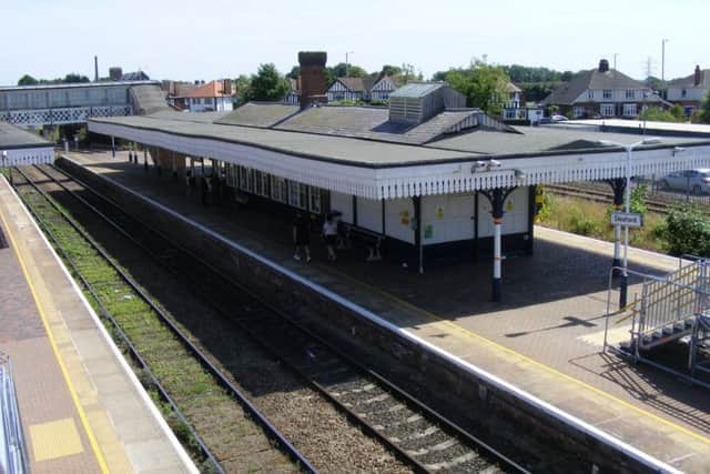 Sleaford railway station. EMN-170724-104931001