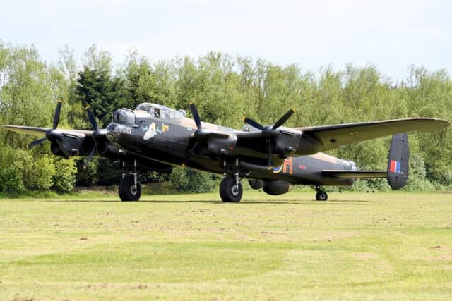A Lancaster taxy run pictured at an open day earlier this year. EMN-170728-170620001