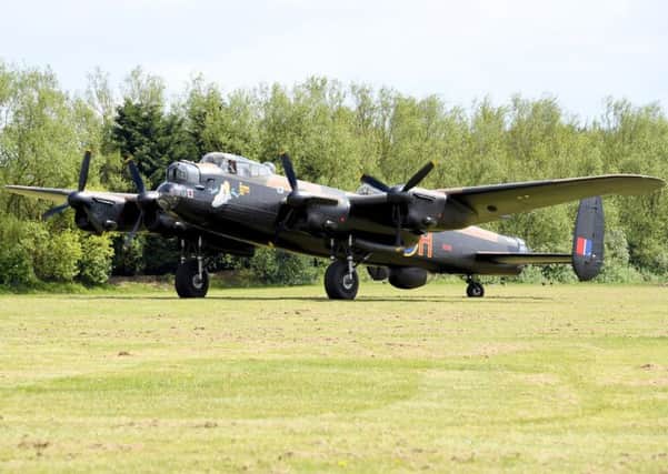 A Lancaster taxy run pictured at an open day earlier this year. EMN-170728-170620001
