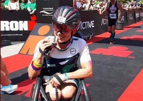Paracyclist Liz McTernan hopes to compete at the Ironman World Championships in Hawaii in October after recently qualifying to take part in Luxembourg.