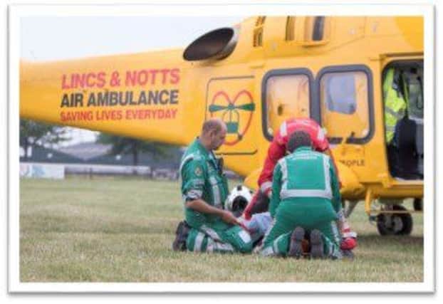 Lincs & Notts Air Ambulance.