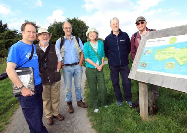 Mareham Pastures Bioblitz with experts from Lincolnshire Naturalists Union, Friends of Mareham Pastures and LCC wildlife recording session looking for plants, insects, birds and mammals.