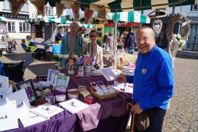 Summer market and Open gardens in Rasen EMN-170708-102051001