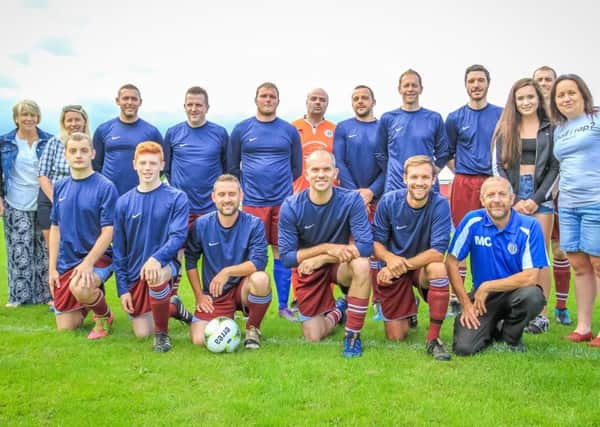 The sixth Robbie Timmins memorial football match was held recently.