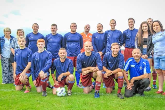 The sixth Robbie Timmins memorial football match was held recently.