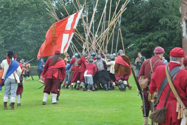 Civil War weekend at Tattershall Castle EMN-170708-083642001