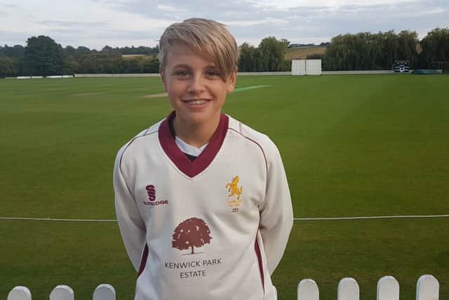 Alex Bell carried his bat as he scored 75 not out for Louth Taverners EMN-170814-105727002