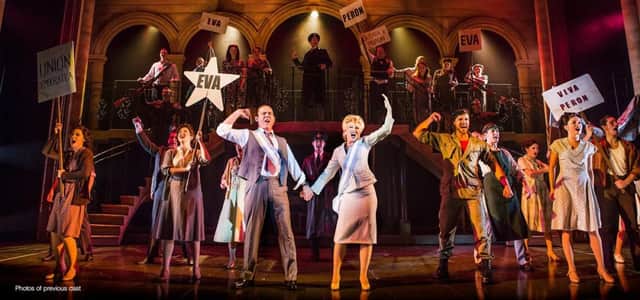 Bill Kenwright's production of the extraordinary musical Evita, by Tim Rice and Andrew Lloyd Webber, comes to Grimsby Auditorium next year. (Photo is of previous cast members) EMN-170817-144348001