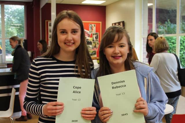 Alice Cope and Rebecca Denniss.