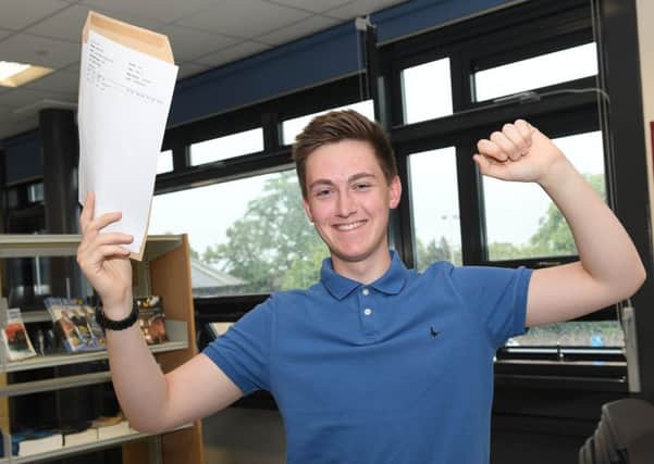 A-Level Results. St George's Academy. Will Fovargue 18. EMN-170817-105733001