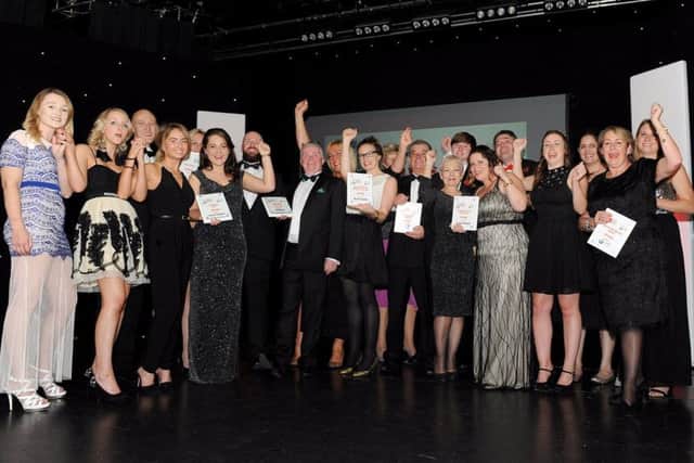 The winners of the 2015 Boston Business Awards.