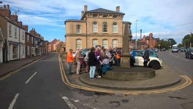 The Pros and Cons tour at Stocks Hill which was the site of the town stocks and a regular Victorian auction where a man once sold his wife for Â£20!