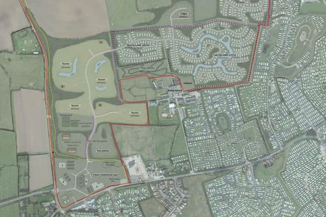 A plan for 1,000 more caravans in Ingoldmells has been given the go-ahead without the developer Hardy's Animal Farm having to pay Â£300,000 to Lincolnshire County Council for infastructure improvements. ANL-171209-091025001