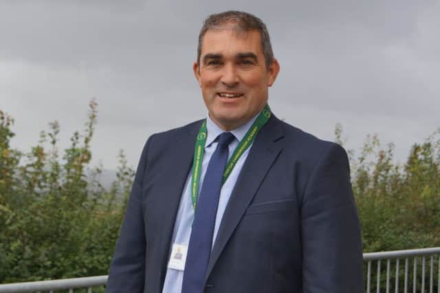 Head teacher at Caistor Yarborough Academy Mark Midgley is pleased with the progress made. EMN-170917-153236001