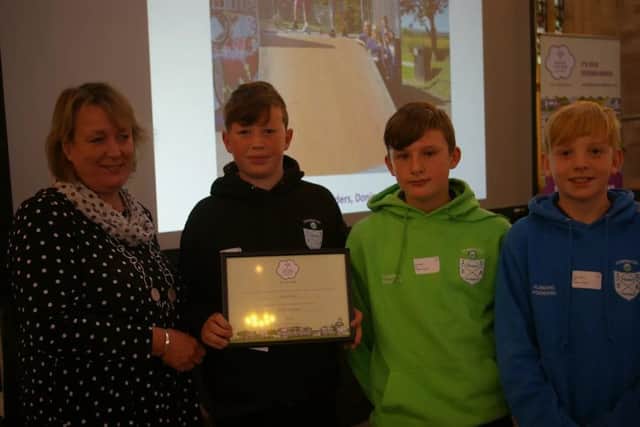 Some of the Lincolnshire In Bloom winners.