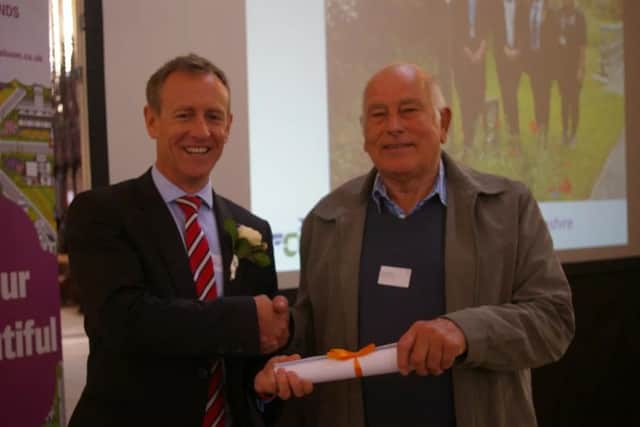 Some of the Lincolnshire In Bloom winners.