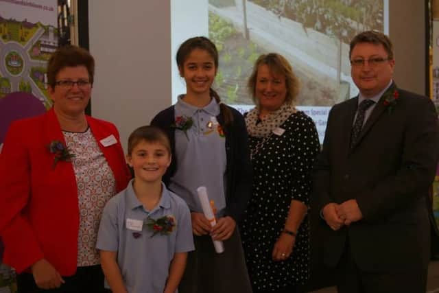 Some of the Lincolnshire In Bloom winners.