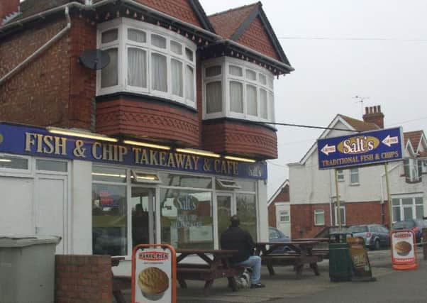Readers have voted Salts Fish and Chip Shop in Skegness as their favourite. ANL-170913-173927001