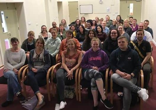 The new nurses for Pilgrim and Grantham hospitals.