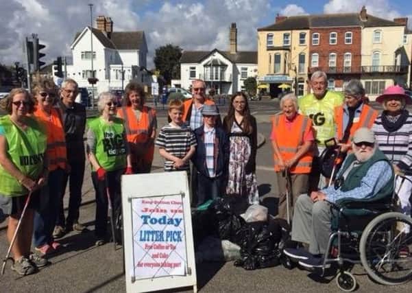 A successful litter pick was recently held in Sutton on Sea.