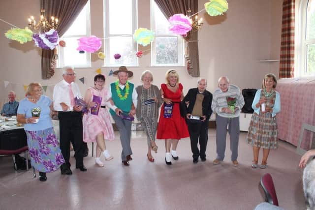 The event at Maltby le Marsh Village Hall.