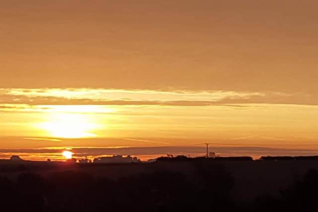 Sunrise over Binbrook by Kerry Heafield EMN-170920-084552001