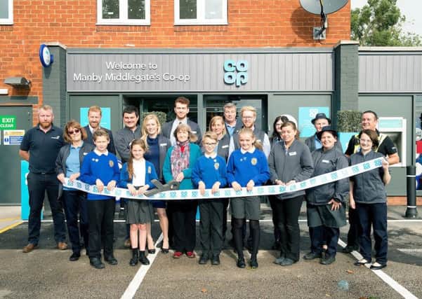 Opening of the Co-op store in Manby Middlegate on September 21.