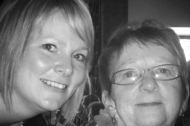 Louise Barnes and her mum Pauline EMN-170924-224500001