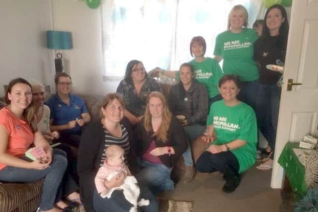 Louise and friends at a previous coffee morning EMN-170924-224449001