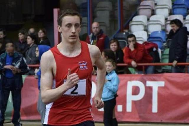 Will Swain in action in Portugal.
