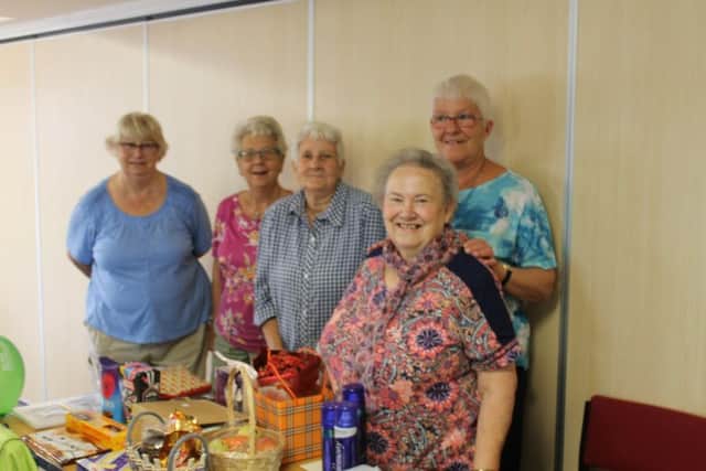 Macmillan coffee morning at Coningsby Methodist Church Hall.