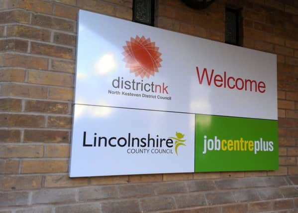 North Kesteven District Council and Lincolnshire County Council signs. EMN-170929-232718001