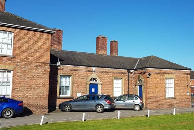 Town Council offices at the Old Police station.