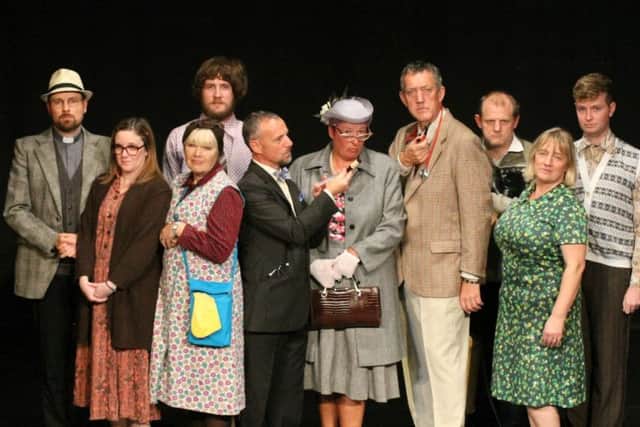 Members of Boston Playgoers Society present Habaes Corpus at Blackfriars Theatre. EMN-170410-153737001