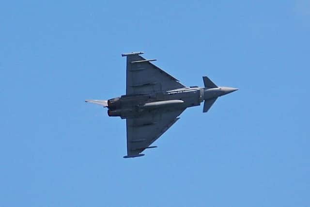 RAF Typhoon fighter jet STO-170809-125839001