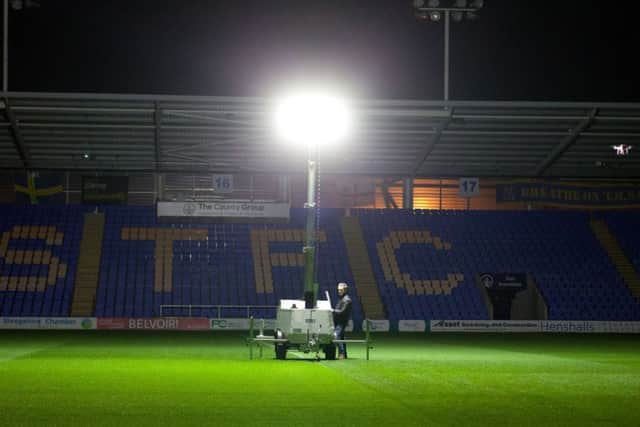 Say hello to the Halo ... Morris Site Machinery's 'game-changing' lamp.